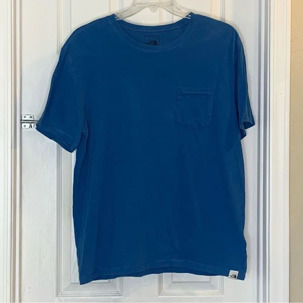 The North Face Standard Pocket Tee Blue Size XL